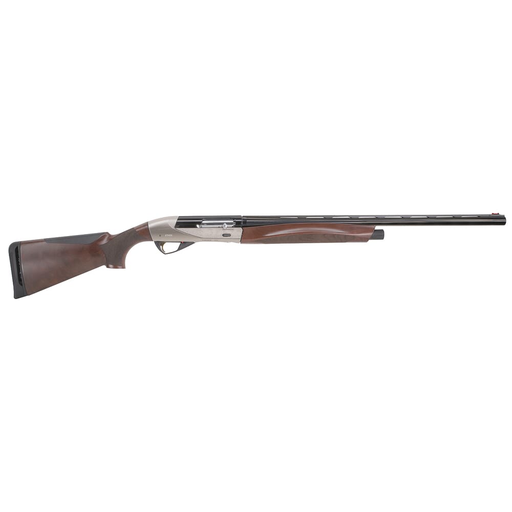 Benelli USED ETHOS Field 12ga 3" 26" AA-Grade Satin Walnut Engraved Nickel-Plated Receiver 4+1 Semi-Auto Shotgun 10461 As New, Small Nick in Forearm Wood UA2868