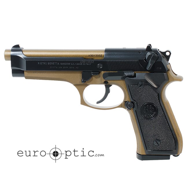 Beretta 92 FS Burnt Bronze 9mm 10rd Pistol JS92F340