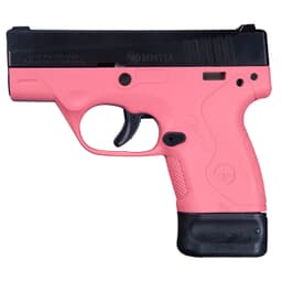 Beretta BU-9 Nano Rosa 9mm Single 6+8rd Mag Pistol JMN9S65