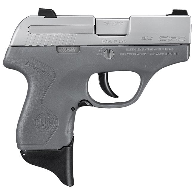 Beretta Pico Inox Gray .380 ACP DA 6rd Pistol JMP8D95 For Sale | Flat ...