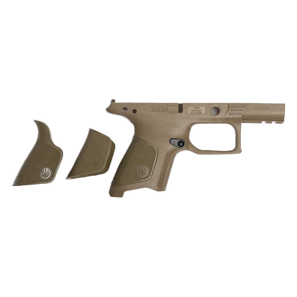 Beretta APX Compact FDE Grip Frame w/(3) Backstraps E02288