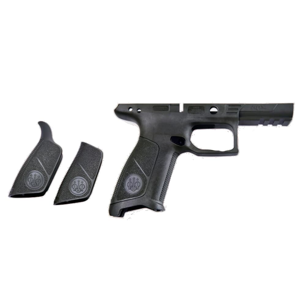 Beretta APX No Finger Grooves Black Grip Frame w/(2) Backstraps E02049