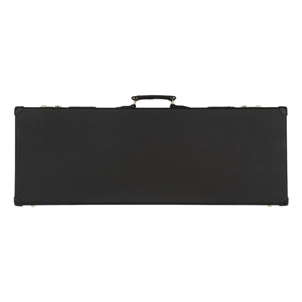Beretta Over/Under &amp; (2) Barrel Hard Black Leather Shotgun Case SVPD108