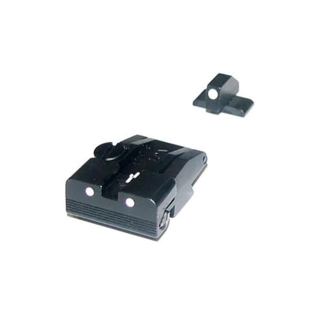 Beretta PX4 Series White Dot Front &amp; Adjustable Rear Sight Set E00457