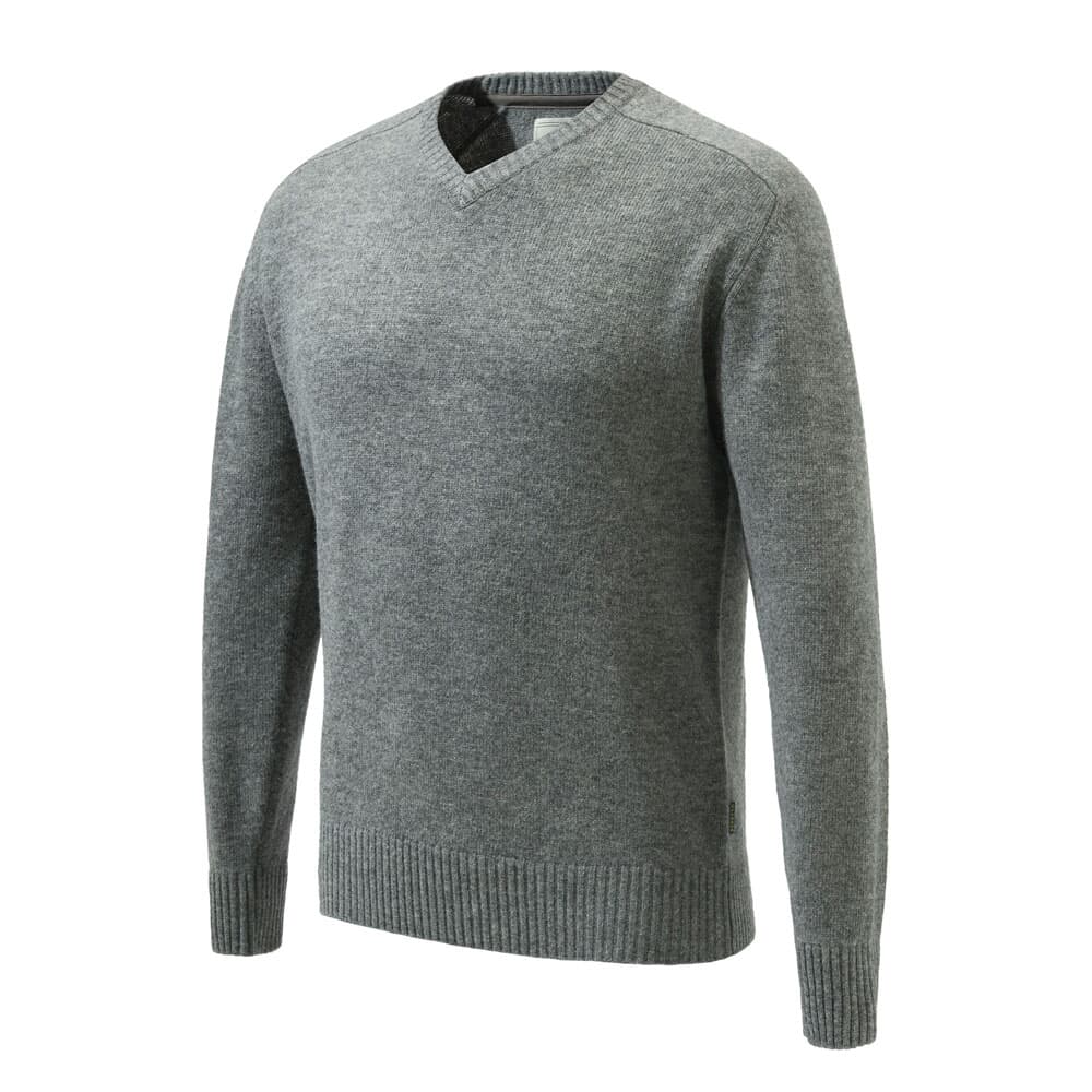 Beretta Somerset V-Neck Sweater Grey Mel 2XL PU571T19990905XXL