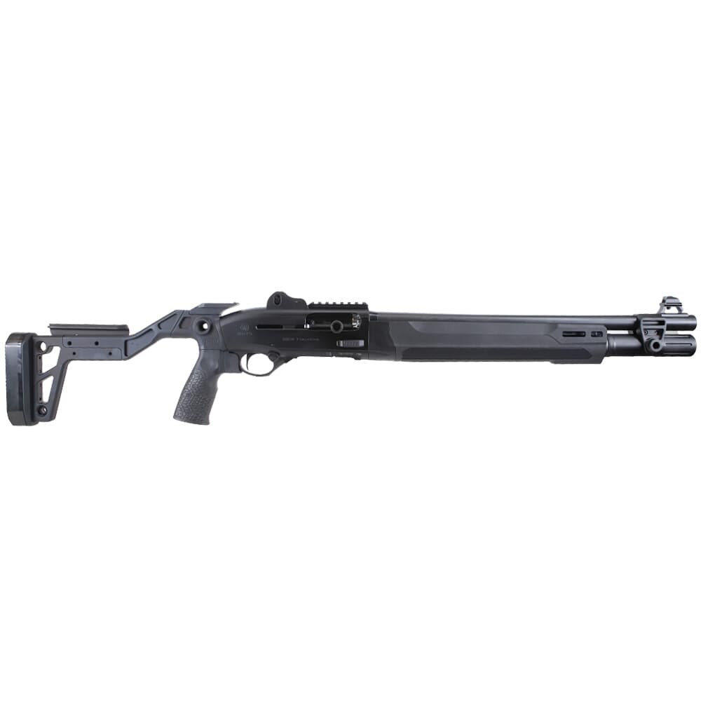 Beretta 1301 Tactical Mod 2 12ga 18.5" Bbl Black Shotgun w/Fixed Chisel Stock J131M2PC18