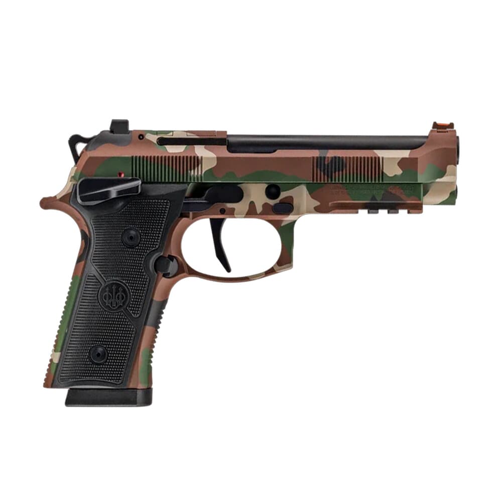 Beretta 92XI SAO 9mm 4.7&quot; Bbl BDU Camo Full Size Pistol w/(2) 18rd Mags SPEC0731A18