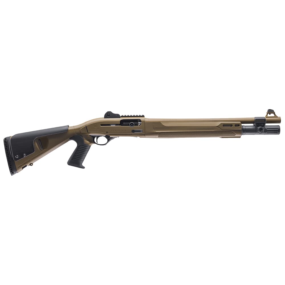Beretta 1301 Tactical Mod 2 12ga 18.5&quot; Bbl OBP-HOPB1 FDE Shotgun w/Pistol Grip J131M2TP18F