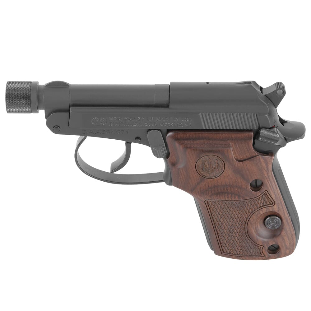 Beretta Model 21A Bobcat Covert .22 LR Dbl/Sngl 2.9" Bbl Walnut Grips 7rd Pistol J212125