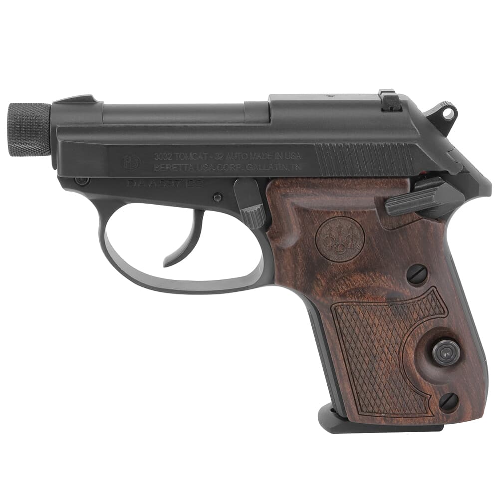 Beretta 3032 Tomcat Covert .32 ACP Dbl/Sngl 2.9&quot; Bbl Walnut Grips 7rd Pistol J320125