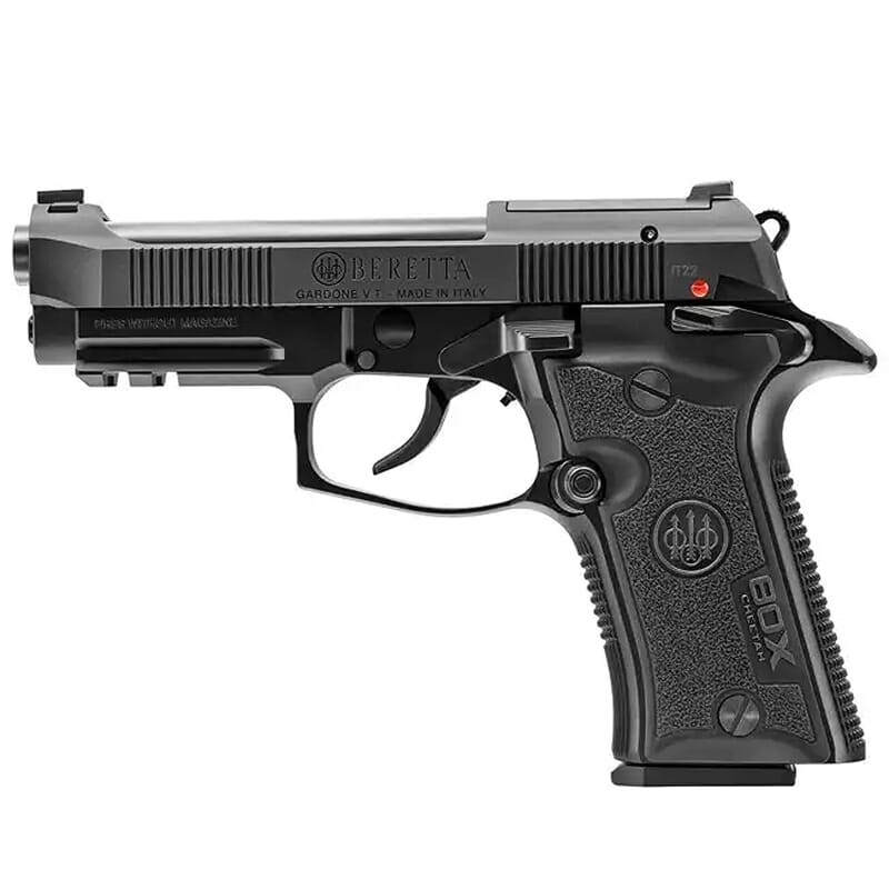 Beretta 80X Cheetah .380 ACP 3.9" Bbl Black 13rd Pistol J80XBLK13