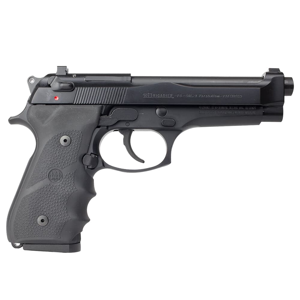 Beretta 92FS Brigadier 9mm 4.7" Bbl Black Pistol w/(2) 10rd Magazines J92F700