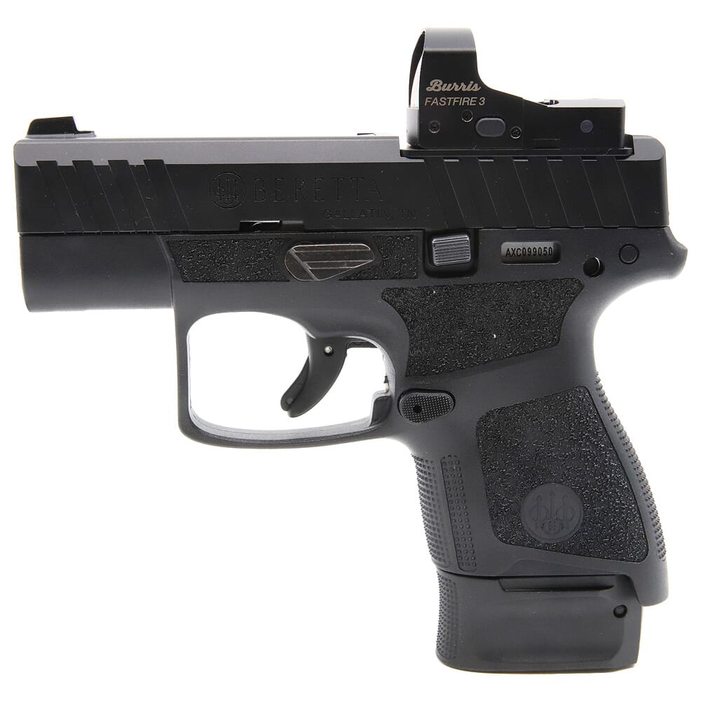 Beretta APX A1 Carry RDO 9mm 2.9" Bbl Black Semi-Auto Pistol w/(1) 8rd Extended Mag & Burris FastFire 3 JAXN9208AICO