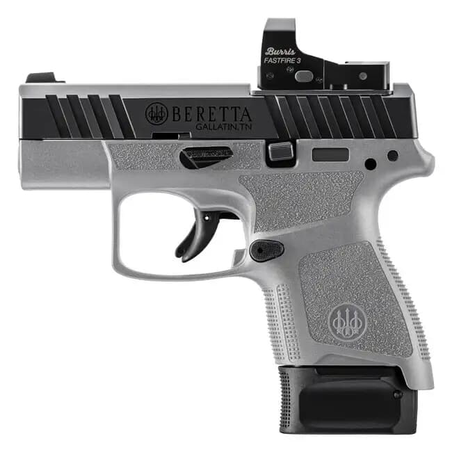 Beretta APX A1 Carry RDO 9mm 2.9&quot; Bbl Wolf Gray Semi-Auto Pistol w/(1) 8rd Extended Mag &amp; Burris FastFire 3 JAXN9268A1CO