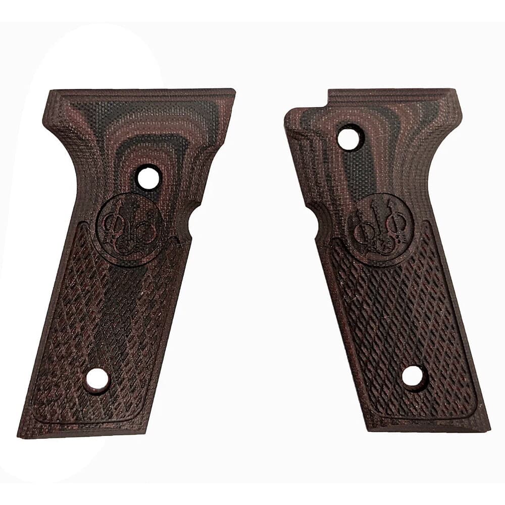 Beretta 92X Full Size G10 Black Cherry Grips BER-007-C-R