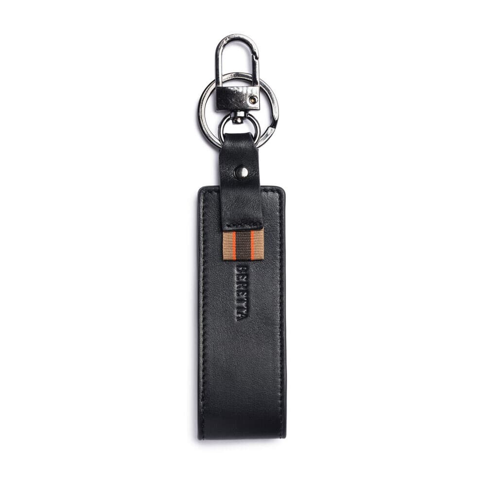 Beretta Black Leather Keychain OG431L01260999UNI