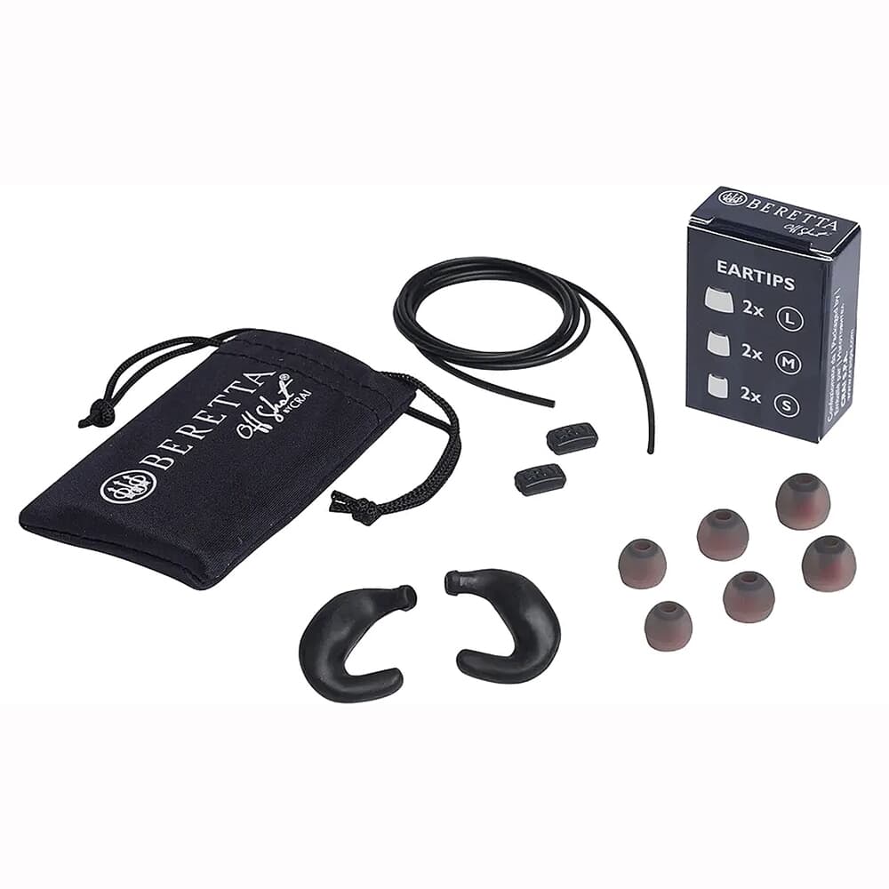 Beretta Comfort Plus EVO Black Earplugs CF121D00430999UNI
