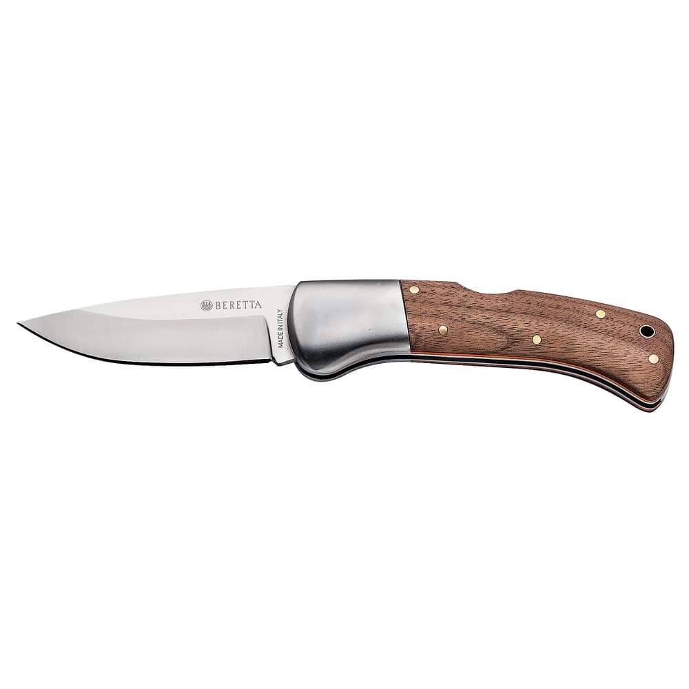 Beretta Steenbok 3.5&quot; Folding Blade Knife w/Walnut Handle CO271A273508B4