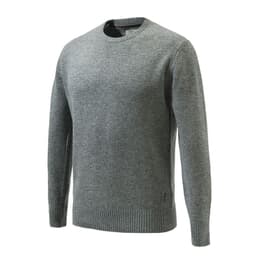 Beretta Devon Crewneck Sweater Grey Mel 3XL PU551T19990905XXXL
