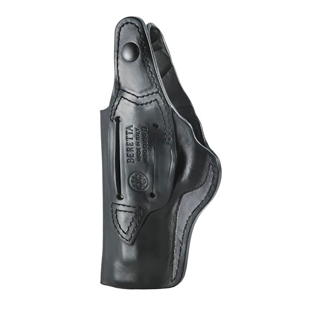 Beretta M9A1/M9A3 Mod 04 Black Right Hand Leather Hip Holster w/HD Thumb Break Safety Device E01647