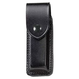 Beretta Black Single Leather Magazine Pouch w/Flap E03562