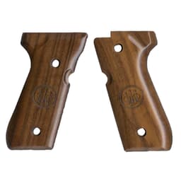 Beretta 92/96 Series Walnut Grips w/Trident Logo EU00037