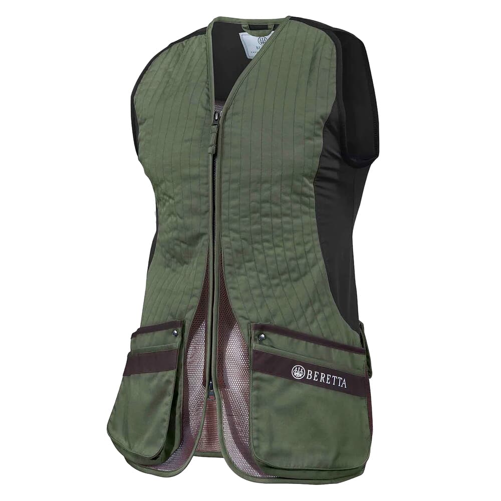 Beretta Women's Silver Pigeon EVO Vest Green/Chocolate Brown GT791T155307AB
