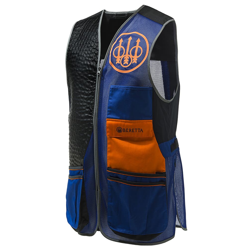 Beretta Sporting EVO Vest Beretta Blue/Black/Orange Large GT911T155305C6L
