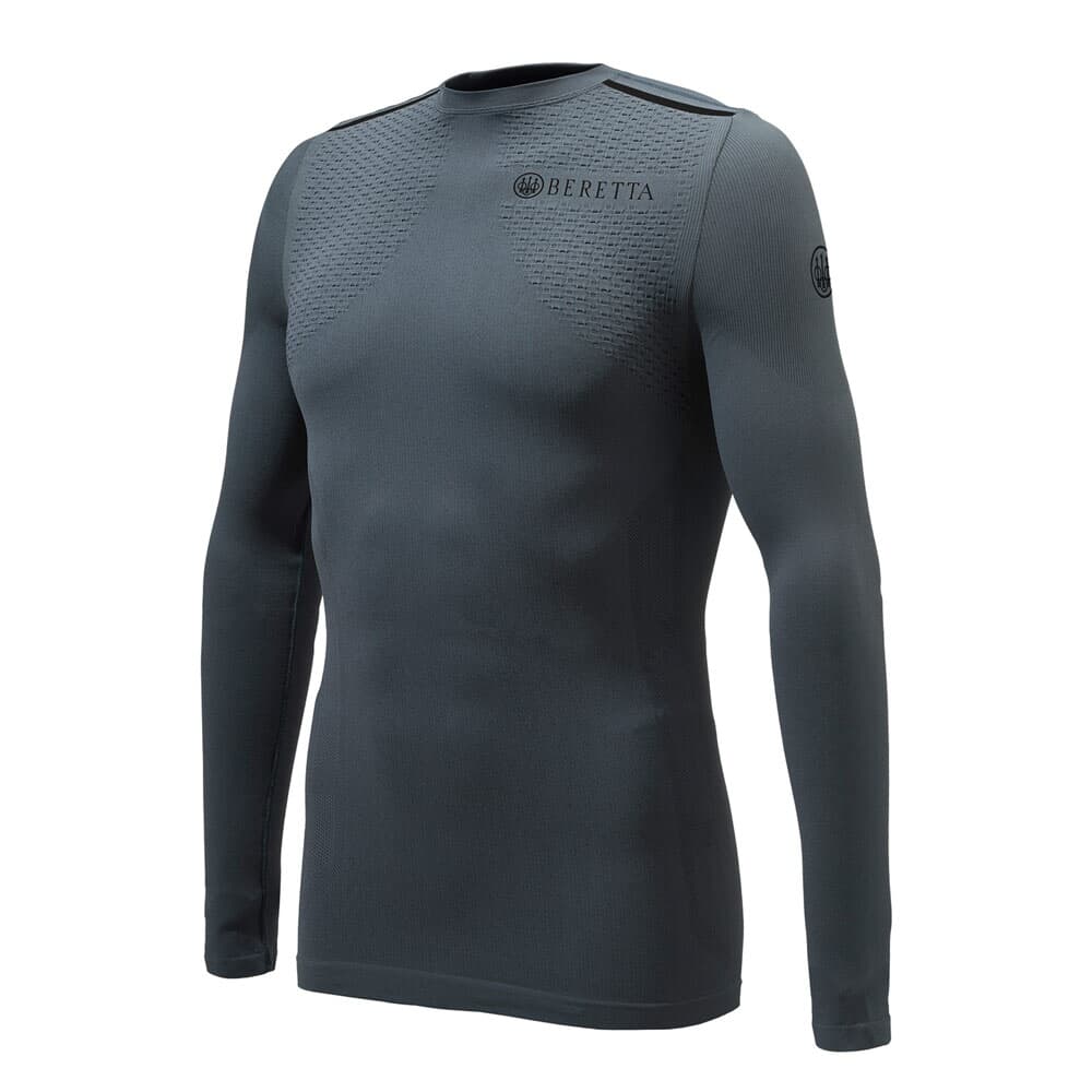 Beretta Flash Seamless LS Underwear Ebony IM191T195809OR