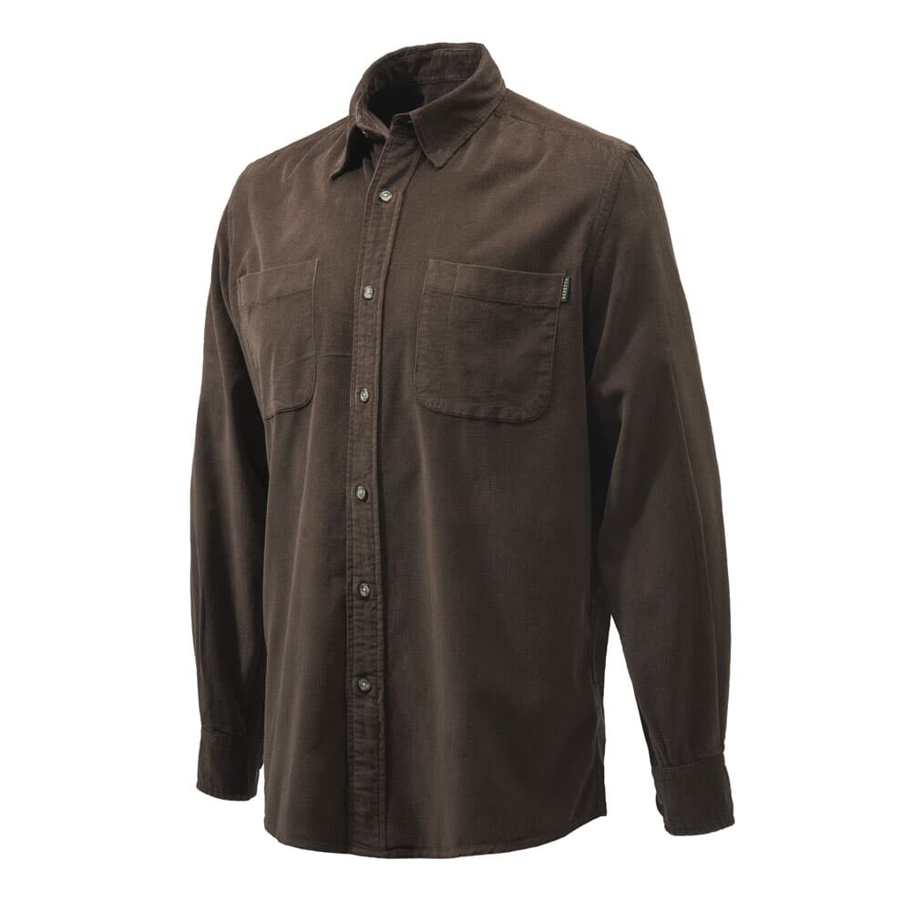 Beretta Wood Corduroy Shirt ChocolateBrown Large LU761T1845080XL