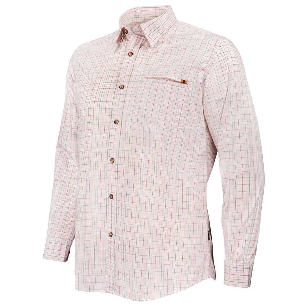 Beretta Trail Plain Collar Shirt Green/Blue/Pink/Fuchsia Check LU801T153301B1