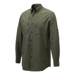 Beretta Plain Lightweight Shirt Green Moss 2XL LU901T216807AAXXL