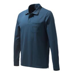 Beretta Airmesh LS Polo Blue Total Eclipse 2XL MP451T13540504XXL