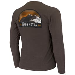 Beretta Peak Elevation LS Tee Brown Small TS200T18900815S