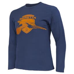 Beretta Birdy LS Tee Navy Blue TS202T18900530