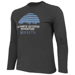 Beretta UOA LS Tee Charcoal Large TS209T18900093L