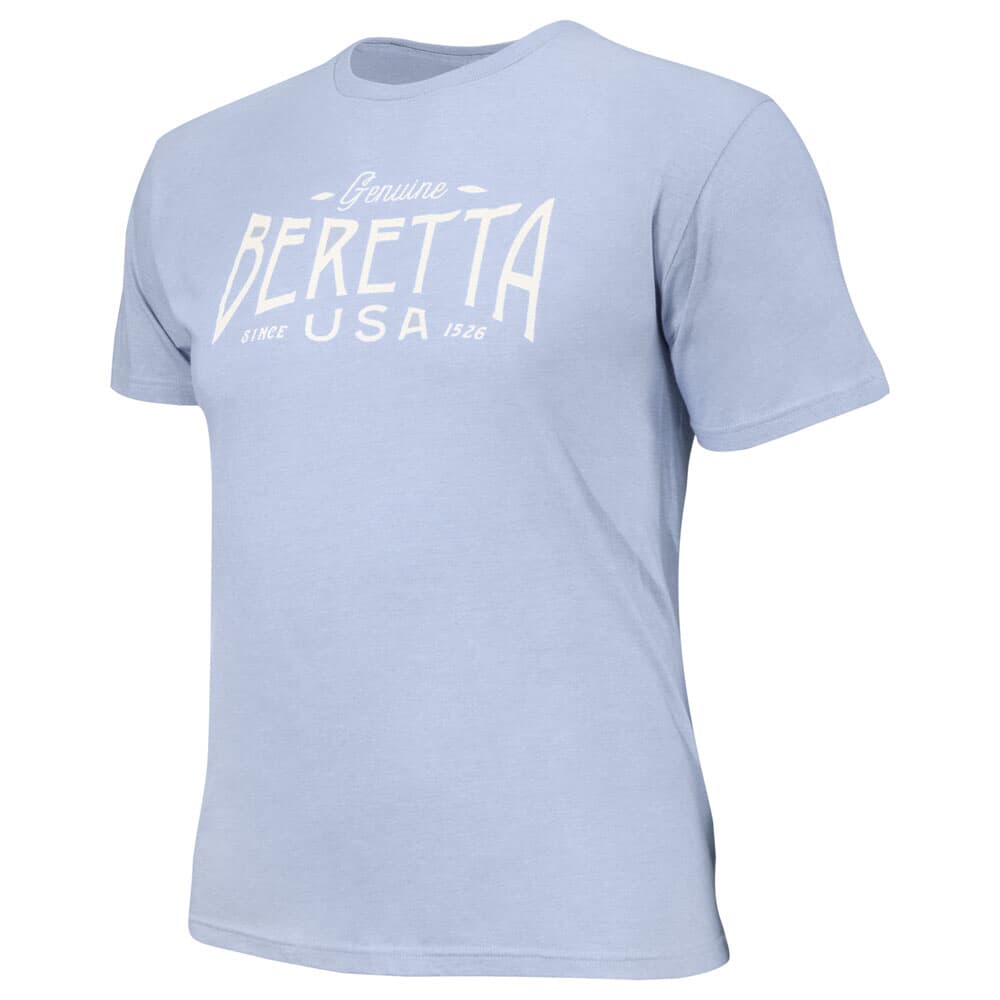 Beretta BUSA Logo Tee Light Blue TS211T18900500