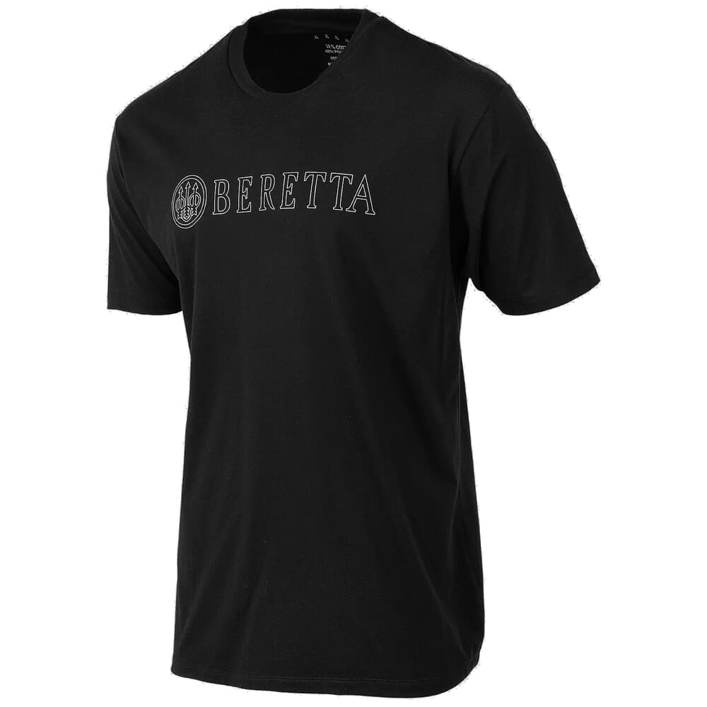 Beretta Hardline Short Sleeve T-Shirt Black 2XL TS219T18900999XXL