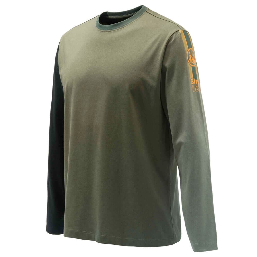 Beretta Victory Corporate LS Tee Green TS352T15570715