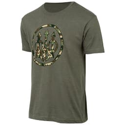 Beretta Heritage SS Tee Heather Mil Green Medium TS735T189007AUM