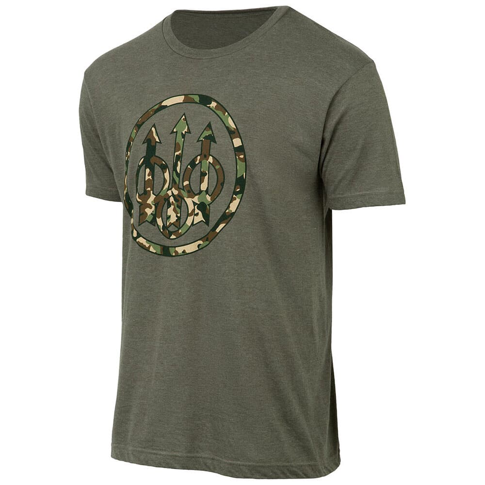 Beretta Heritage SS Tee Heather Mil Green TS735T189007AU