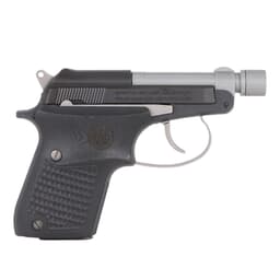 Beretta Model 21A Bobcat .22LR 2.9" Bbl DA/SA Silver-Black Gorilla 7rd Pistol w/Black G10 Grips SPEC0697A