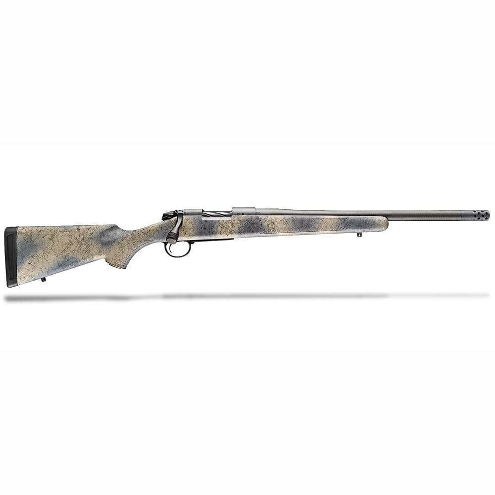 Bergara B-14 Ridge Wilderness 6.5 Creedmoor Synthetic Stock 22&quot; 1:8&quot; #5 CF Bbl Rifle w/Omni MB B14S522CF