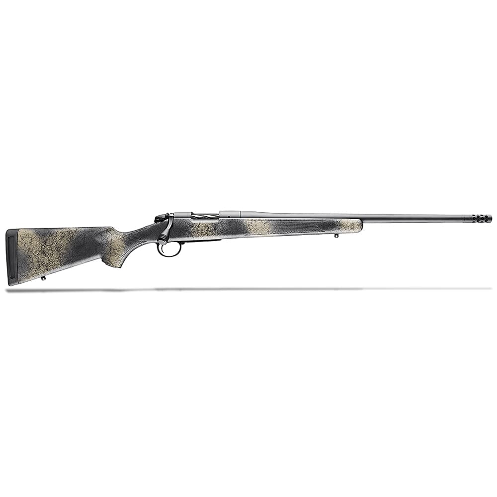 Bergara B-14 Ridge Wilderness 7mm PRC 22&quot; Bbl Synthetic Stock Sniper Grey Rifle w/Omni MB B14LM5113