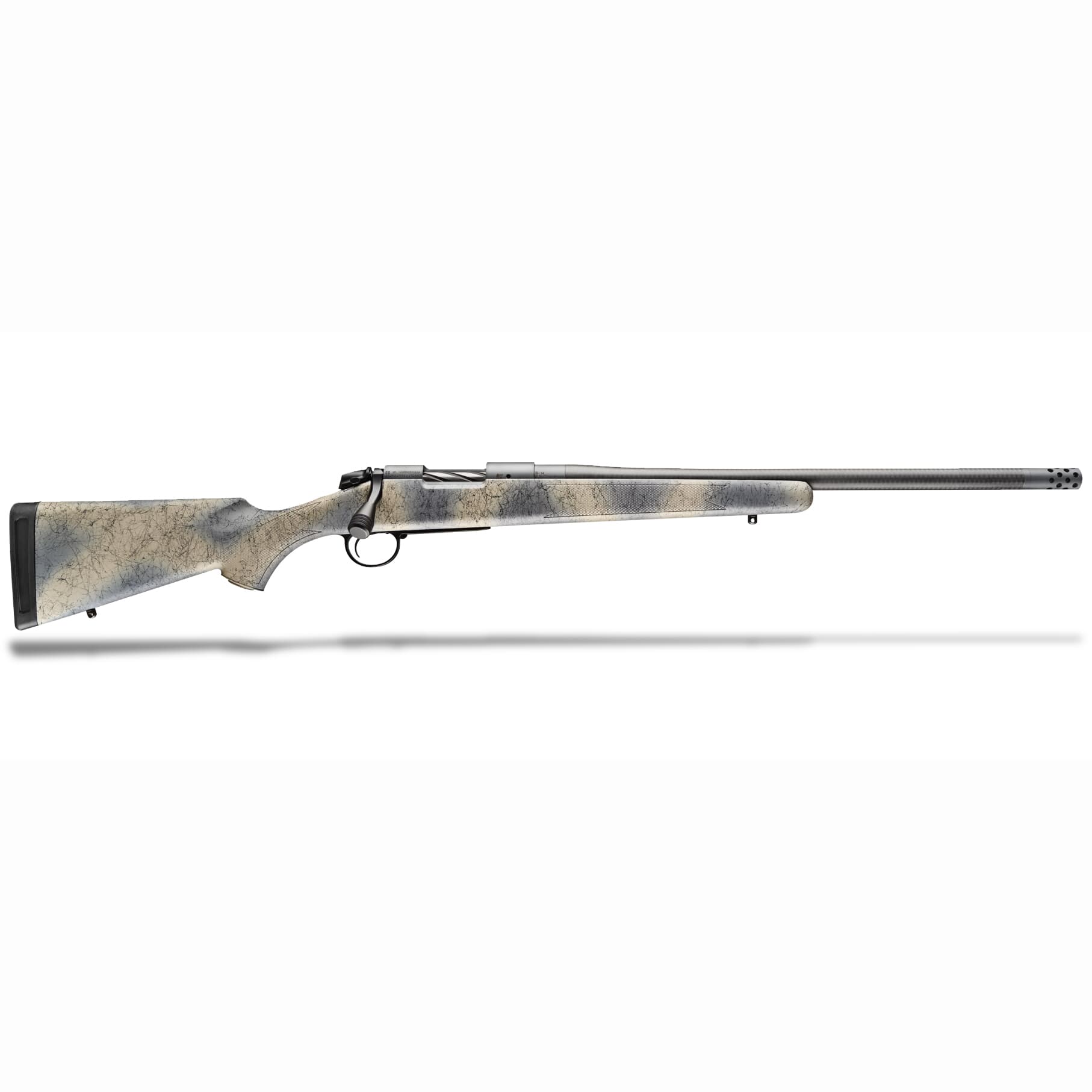 Bergara B-14 Ridge Wilderness 6.5 PRC Synthetic Stock 24&quot; 1:8&quot; #5 CF Bbl Rifle w/Omni MB B14SM519CF