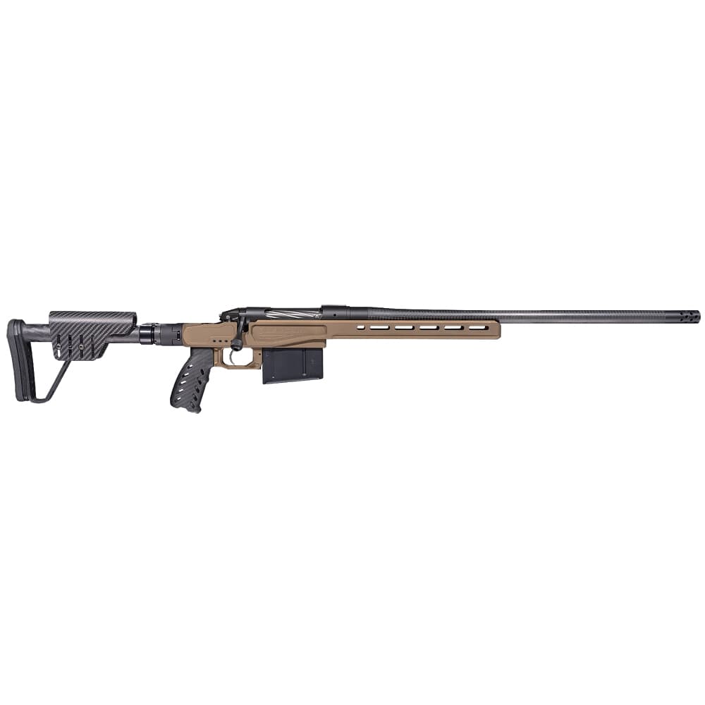 Bergara Premier Series MG Lite .300 PRC 22&quot; 1:8&quot; 5/8&quot;x24 #6 CF Bbl Burnt Bronze Rifle w/Magnesium Folding Chassis &amp; Omni MB BPR37-300PRC