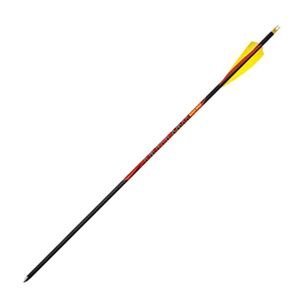 Black Eagle 19/64&quot; Factory Fletched Arrow Outlaw Fletched 6pk .005&quot;-400 157