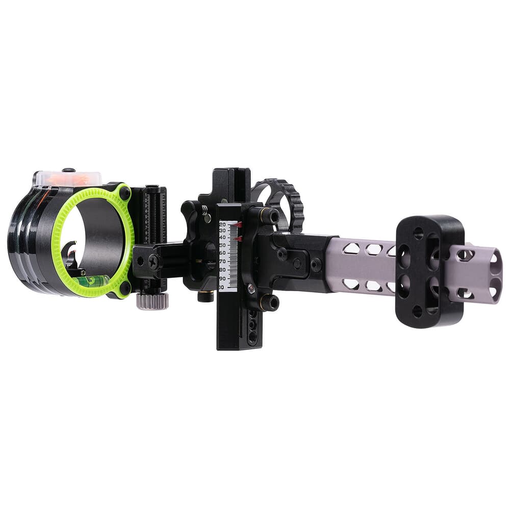 Black Gold Black Gold Pro Dual Track 2-Pin Vertical 4&quot; WT Base .019 RH Bow Sight BGPWTDT2