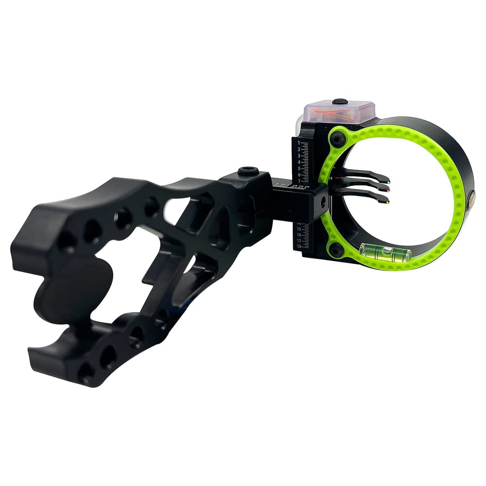 Black Gold Flash Point Rush 2&quot; Guard 3-Pin .019 Black LH Bow Sight FPRUX3-L