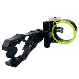 Black Gold Widow Maker 2" Guard 4-Pin Black .019 LH Bow Sight WMX4-L